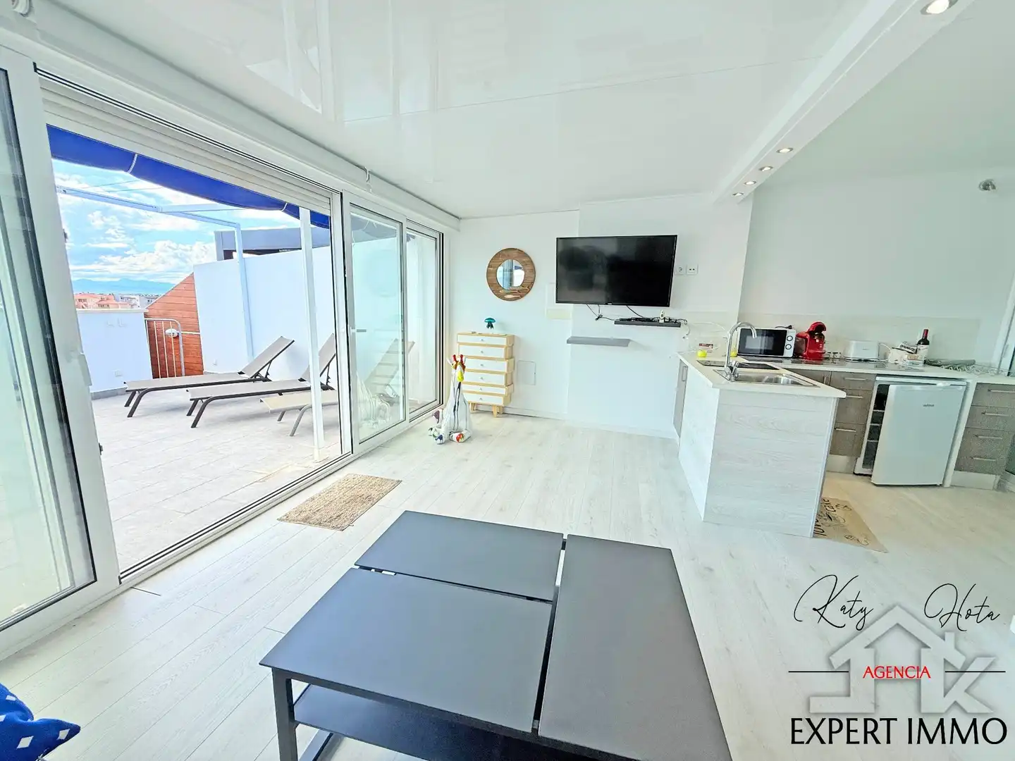 Terraza de Apartamento en venta en Roses con Aire acondicionado, Calefacción y Terraza