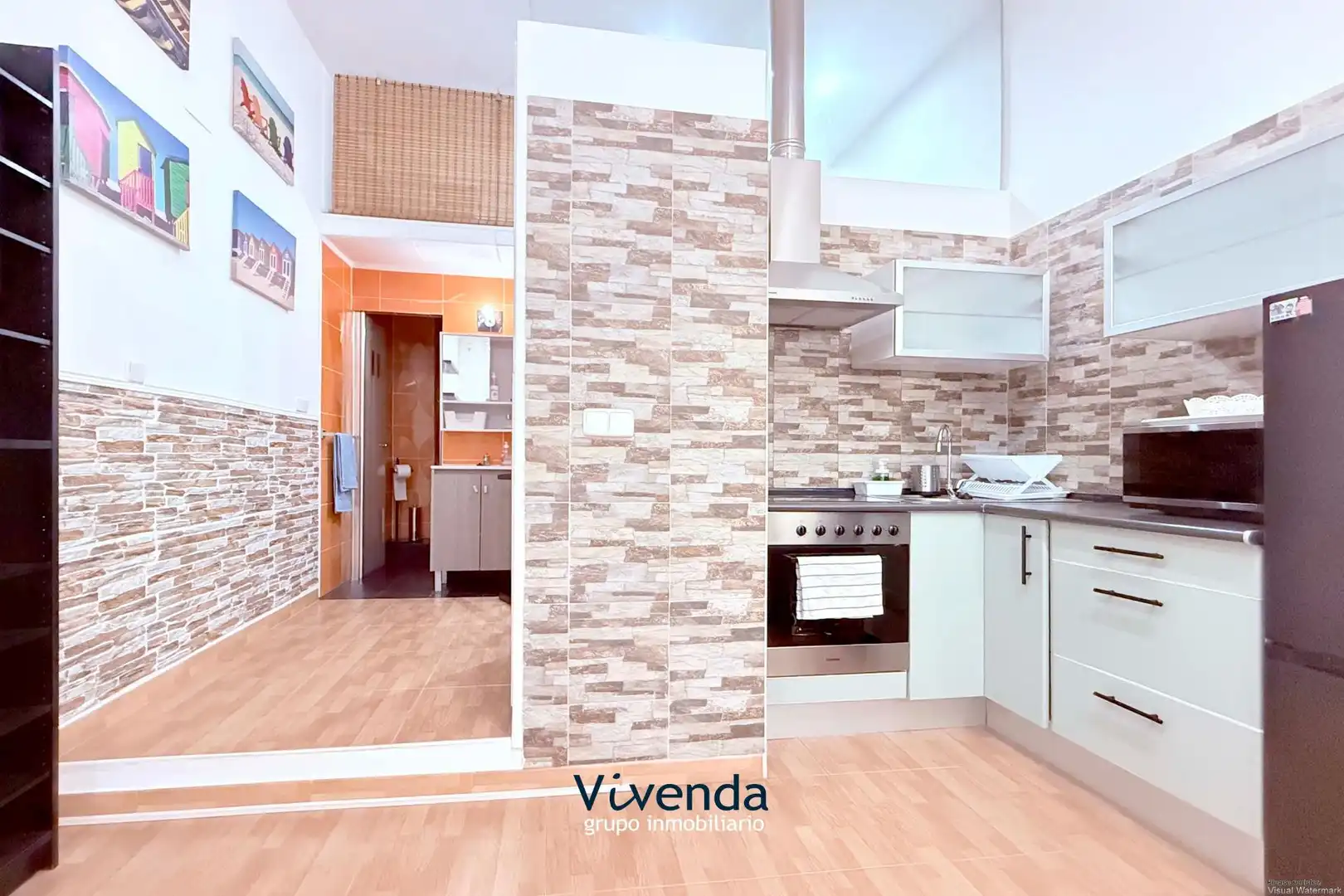 Kitchen of Flat for sale in Madrid  with Air Conditioner and Heating