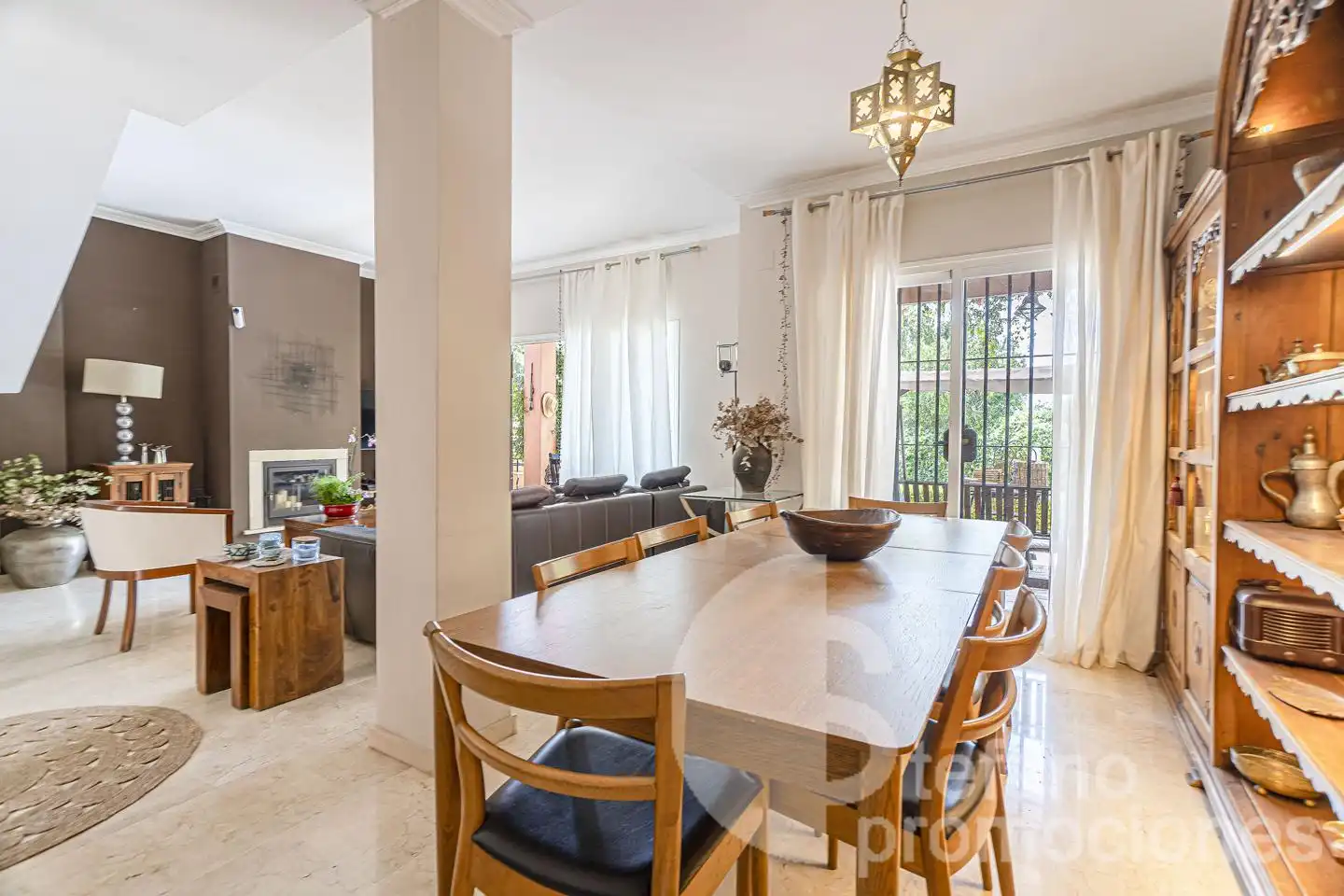 Comedor de Casa o chalet en venta en Málaga con Aire acondicionado, Jardín privado y Terraza
