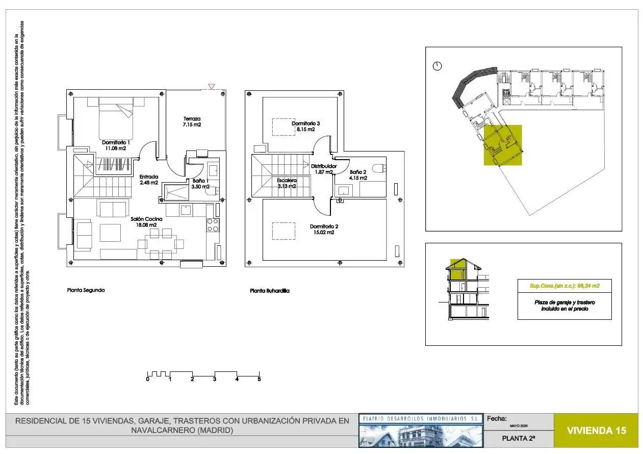 Flat for sale in Navalcarnero  with Heating, Private garden and Terrace
