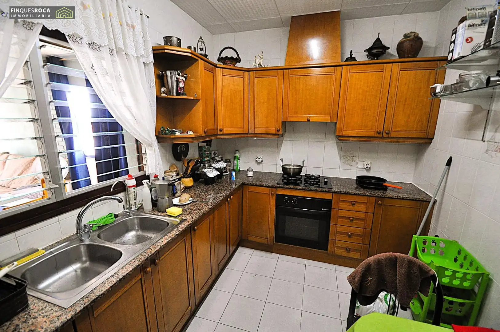 Cocina de Casa o chalet en venta en L'Aldea con Aire acondicionado, Calefacción y Jardín privado