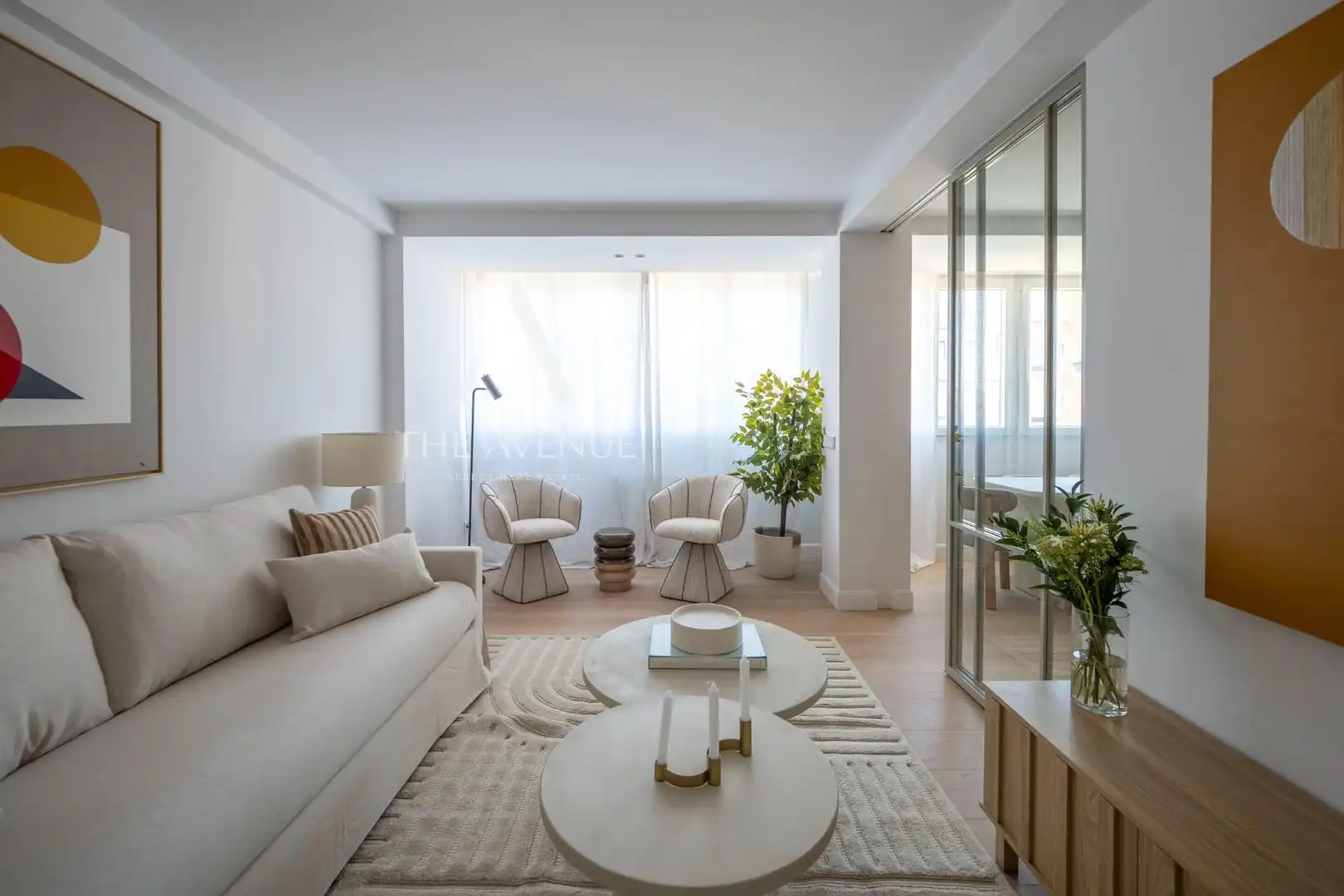 Sala de estar de Piso en venta en Madrid con Aire acondicionado, Calefacción y Amueblado