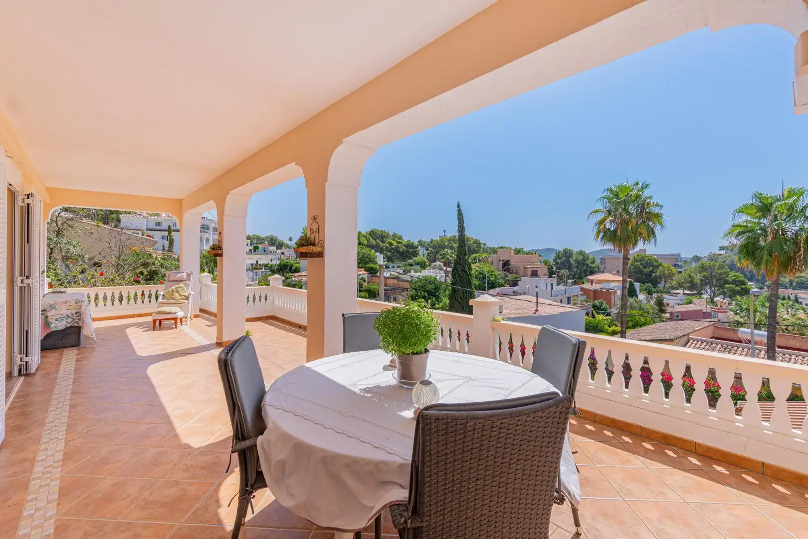 Terrace of Detached homes for sale in Andratx  with Air Conditioner, Heating and Private garden