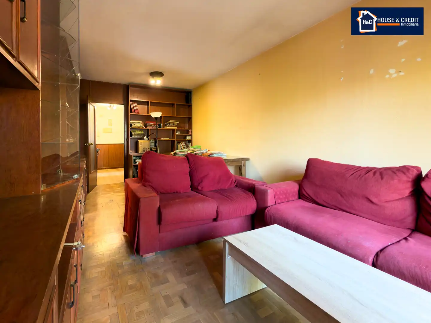 Sala de estar de Piso en venta en Móstoles con Calefacción, Parquet y Terraza