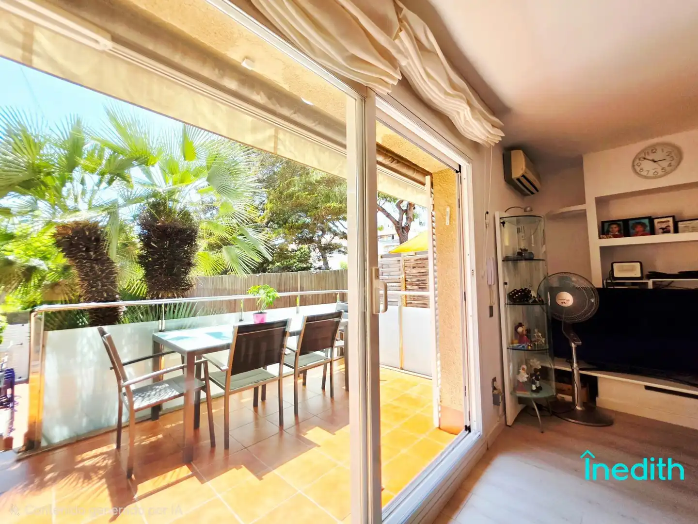 Terraza de Casa o chalet en venta en Sant Pere de Ribes con Aire acondicionado, Calefacción y Jardín privado