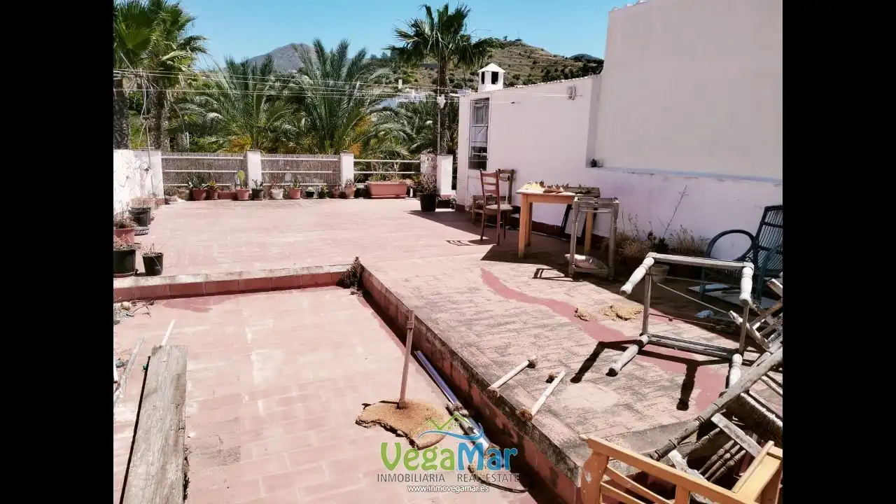 Vista exterior de Casa o chalet en venta en Almuñécar con Terraza