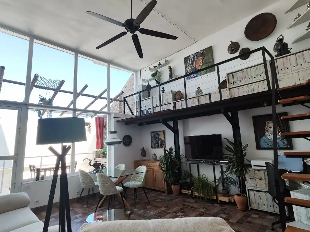 Sala d'estar de Casa o xalet en venda en Dos Hermanas amb Aire condicionat, Terrassa i Balcó