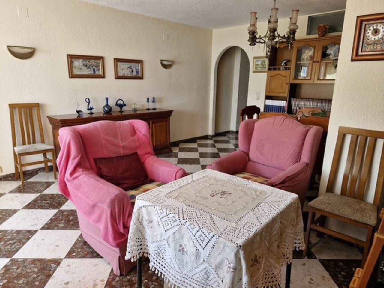 Living room of Flat for sale in Almuñécar  with Furnished