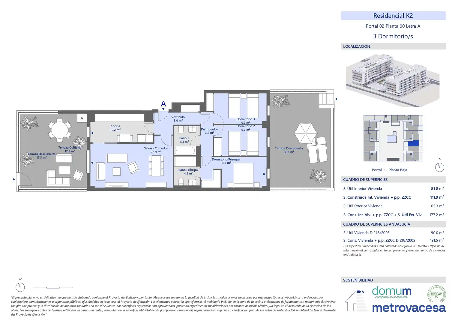 New build Flat for sale in Parcelas R. Y R., Palmas Altas, imagen 2