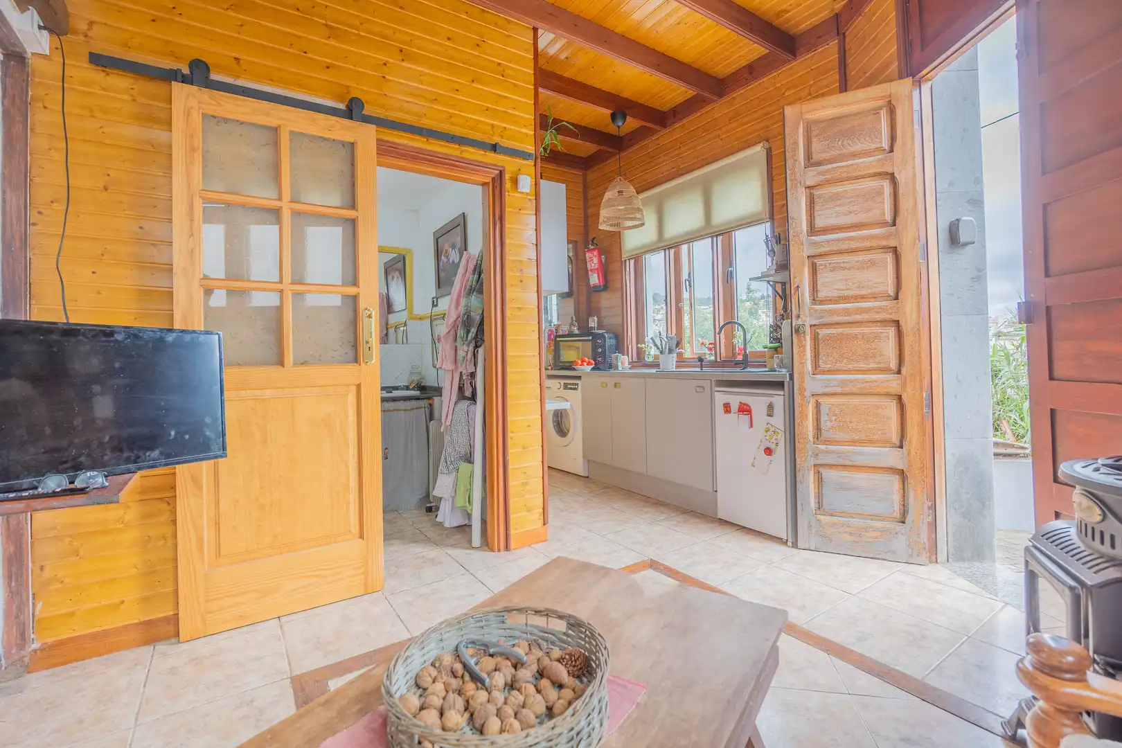 Cocina de Casa o chalet en venta en Teror con Jardín privado, Terraza y Trastero