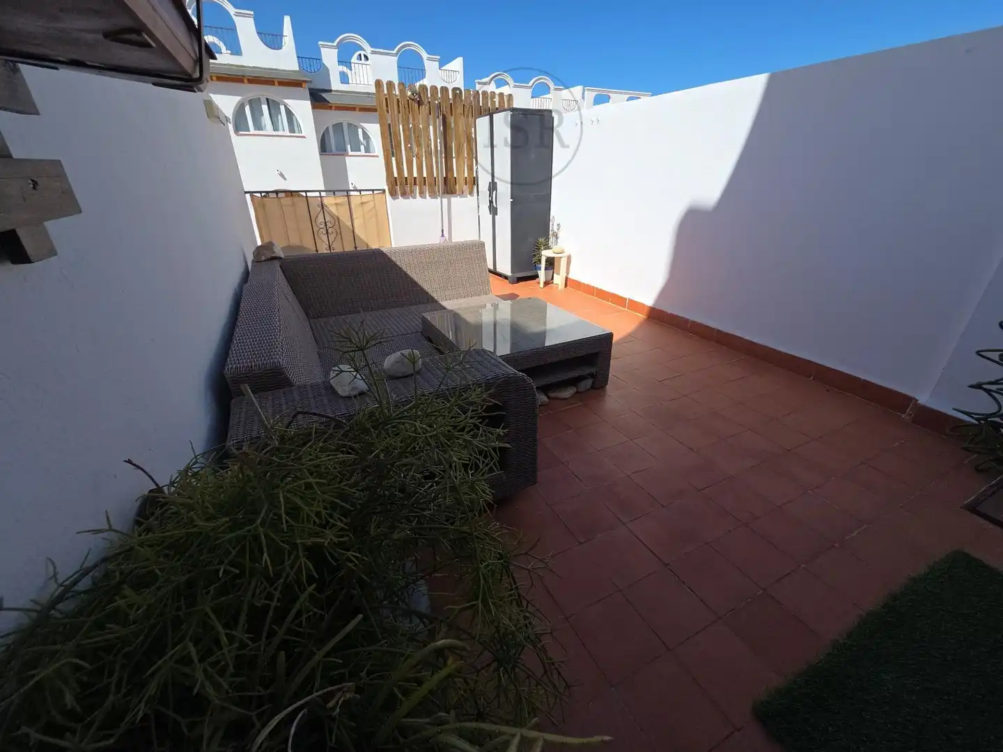 Terrassa de Dúplex en venda en Mojácar amb Aire condicionat, Calefacció i Jardí privat