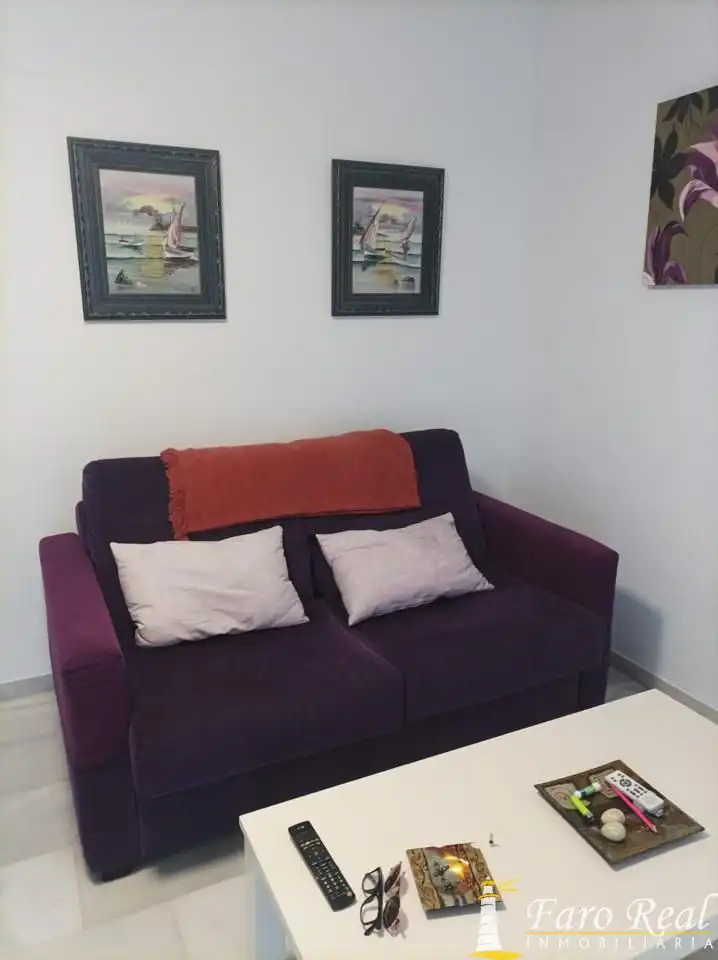 Sala de estar de Estudio de alquiler en Sanlúcar de Barrameda con Amueblado