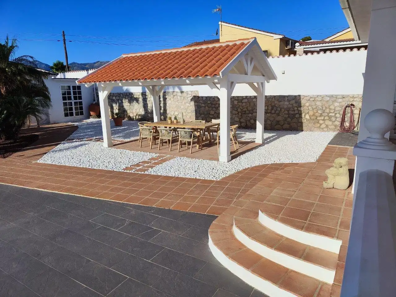 Terraza de Casa o chalet en venta en Alhaurín de la Torre con Aire acondicionado, Calefacción y Jardín privado