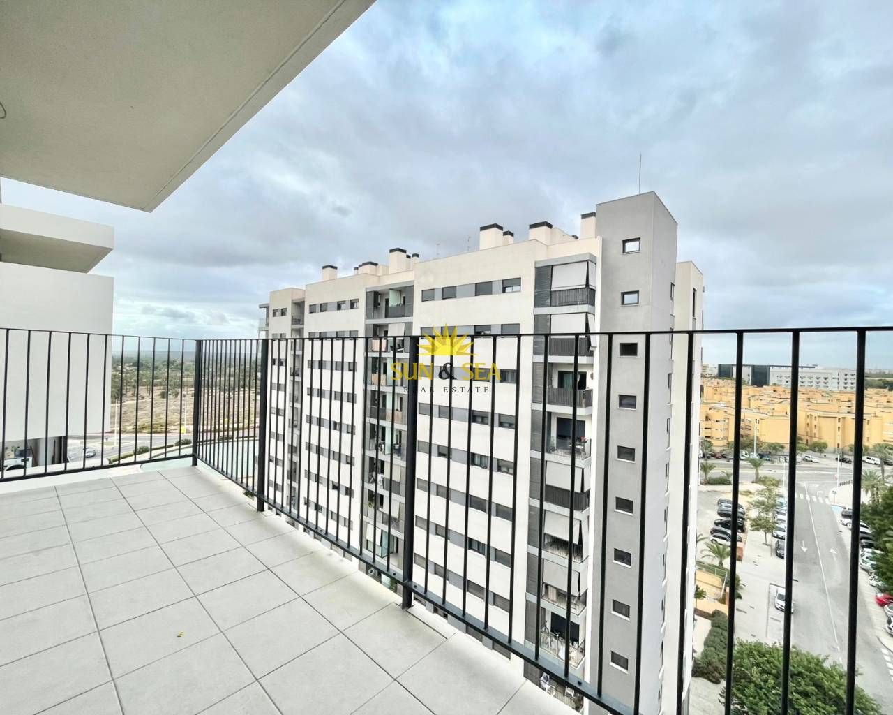 Balcony of Apartment to rent in Elche / Elx  with Air Conditioner, Heating and Washing machine