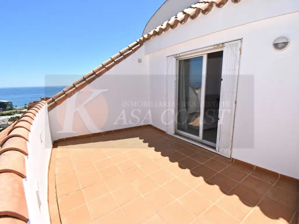 Terrace of Attic for sale in Fuengirola  with Air Conditioner, Private garden and Terrace