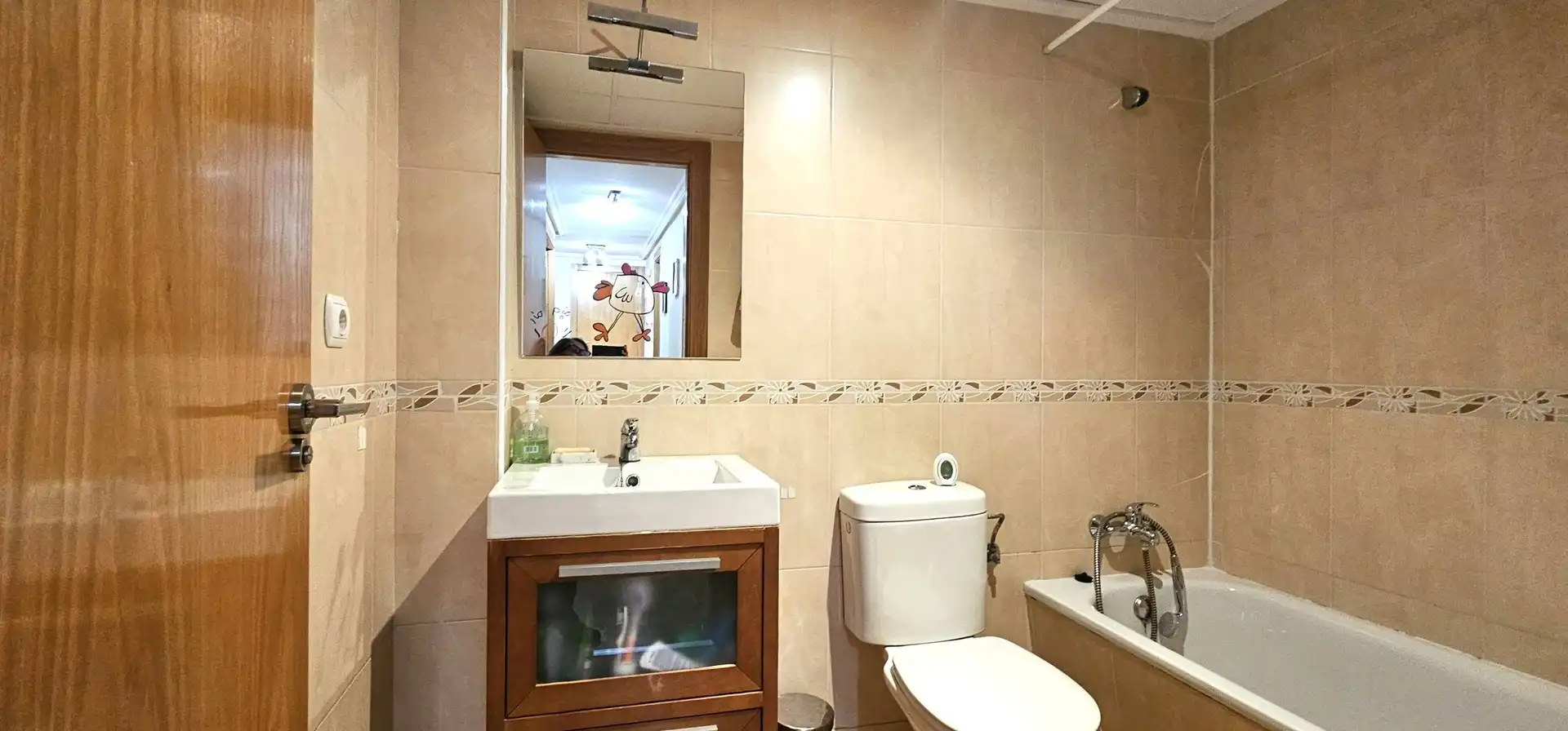Bathroom of Flat for sale in Murcia  with Air Conditioner, Parquet flooring and Storage room