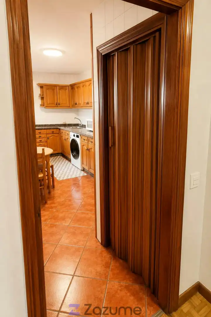 Kitchen of Flat for rent in Piloña  with Heating, Parquet flooring and Terrace