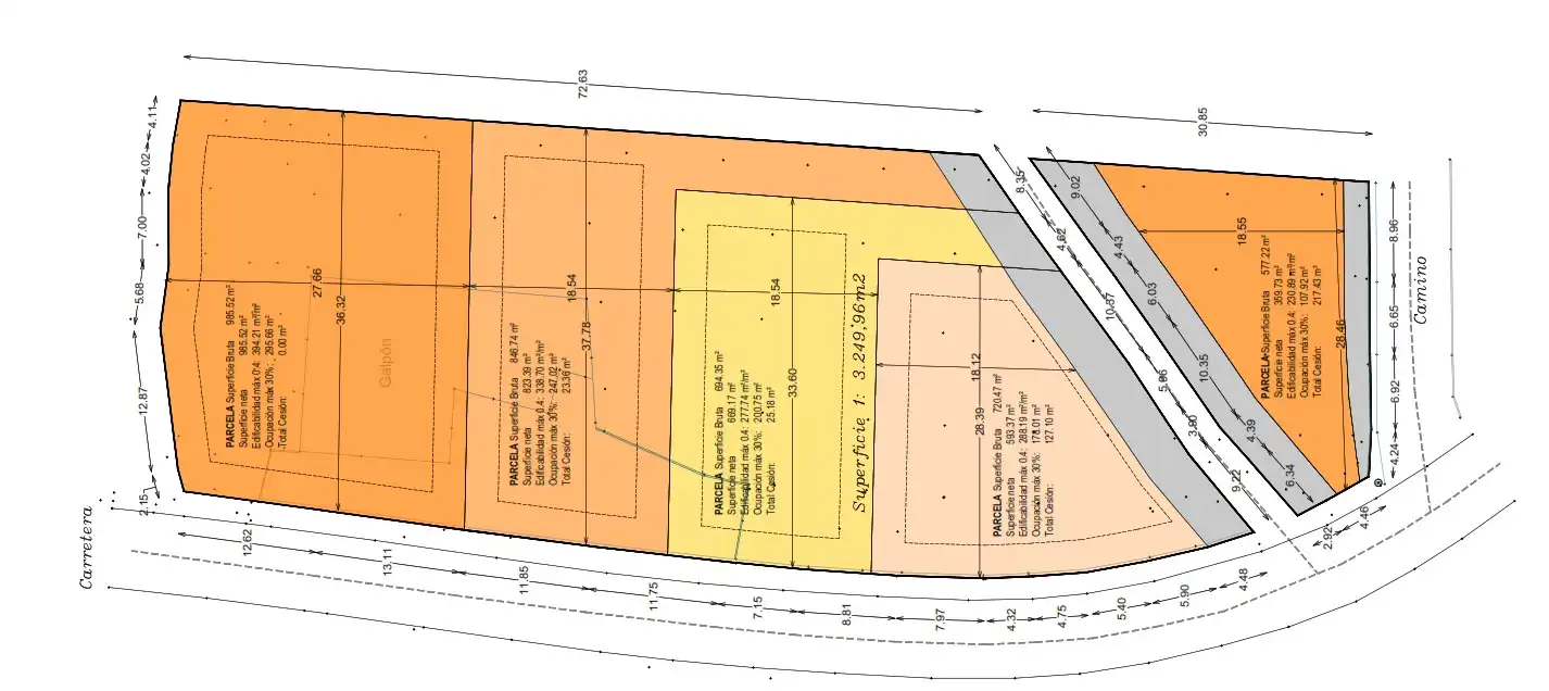 Residential land for sale in Lugar 105