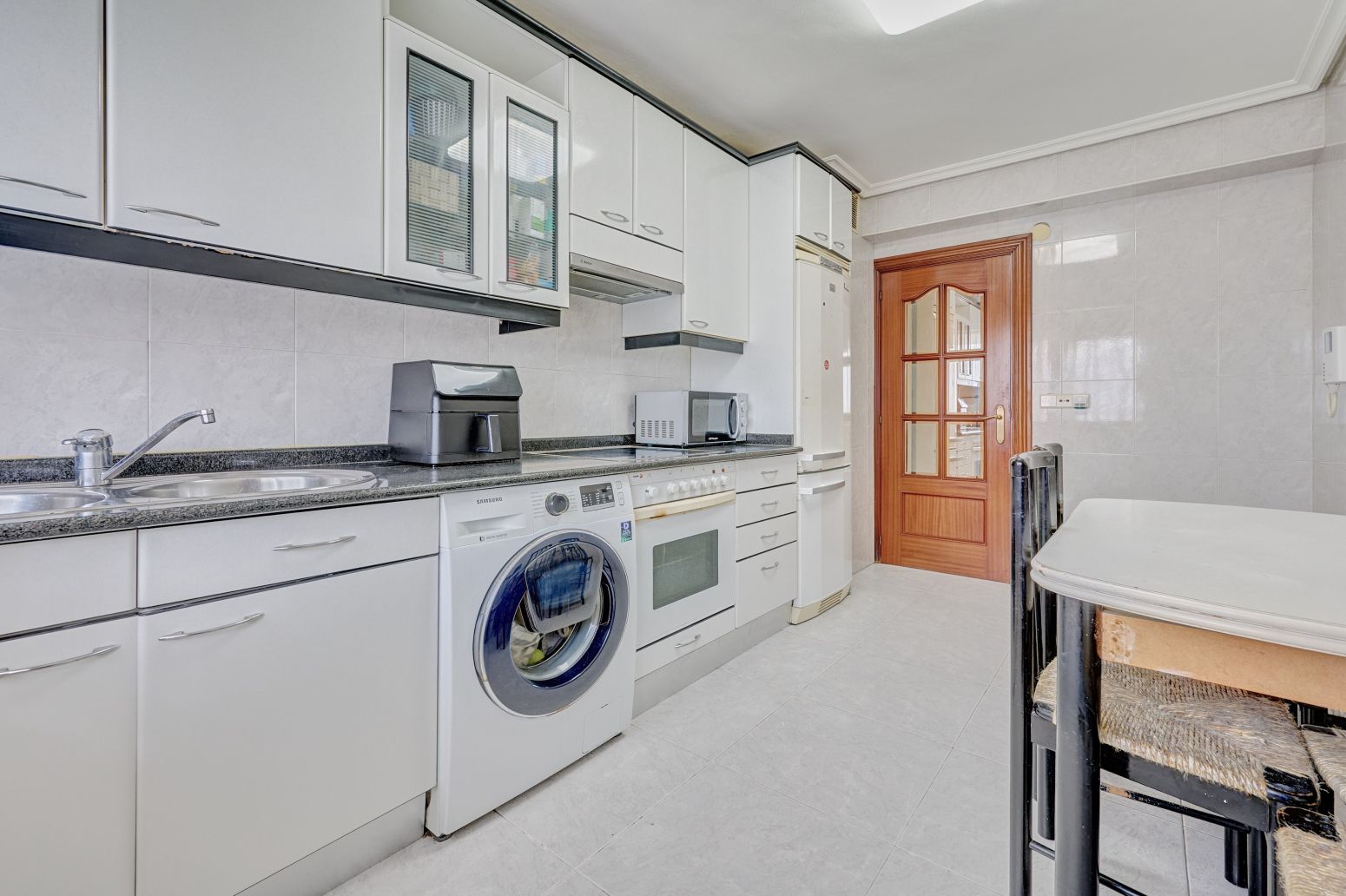 Kitchen of Flat for sale in  Pamplona / Iruña  with Heating and Terrace