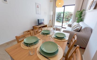 Dining room of Flat to rent in Mijas  with Air Conditioner and Terrace