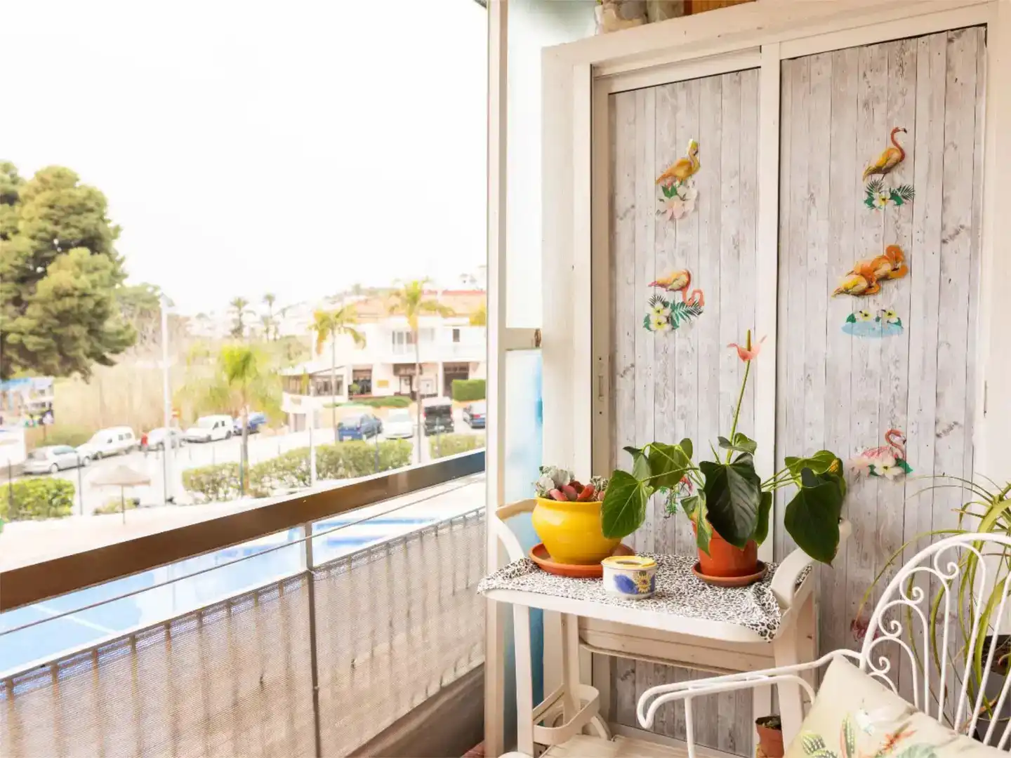 Terrassa de Apartament de lloguer en Almuñécar amb Piscina i Moblat