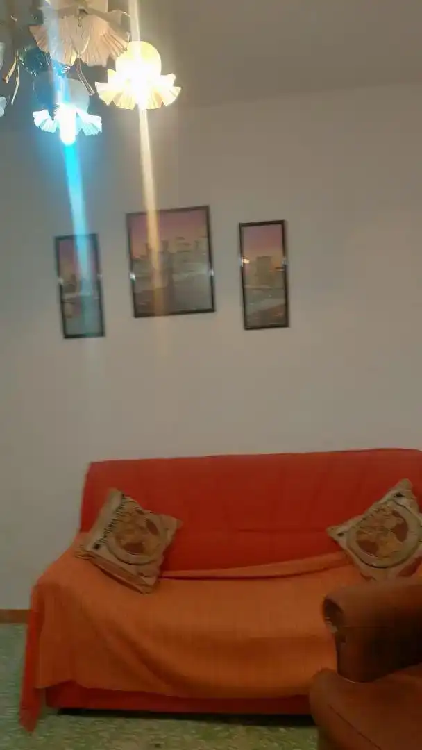 Sala de estar de Piso en venta en Usagre con Trastero, Amueblado y Horno