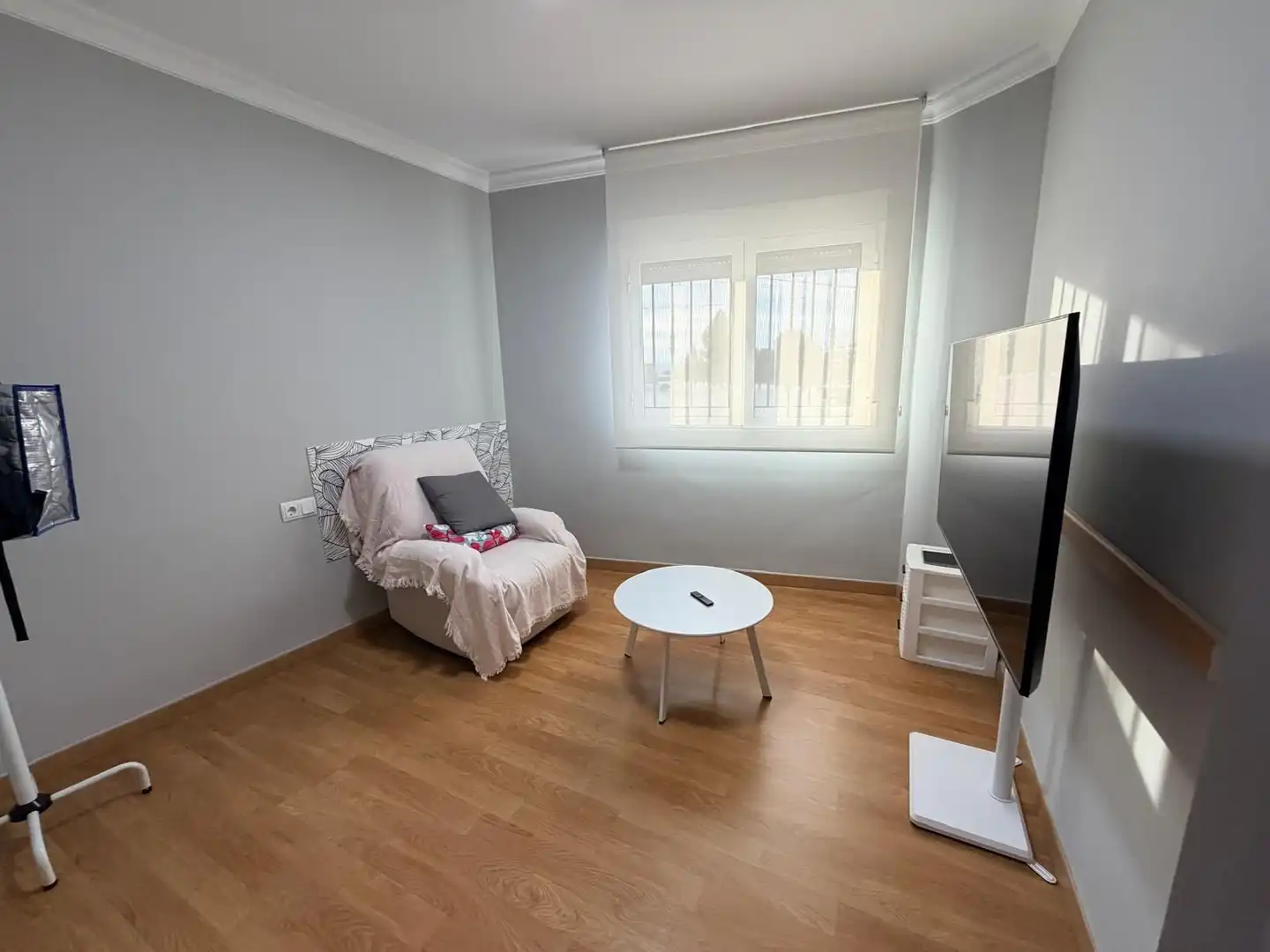 Dormitori de Casa adosada en venda en Albaida amb Aire condicionat, Parquet i Moblat
