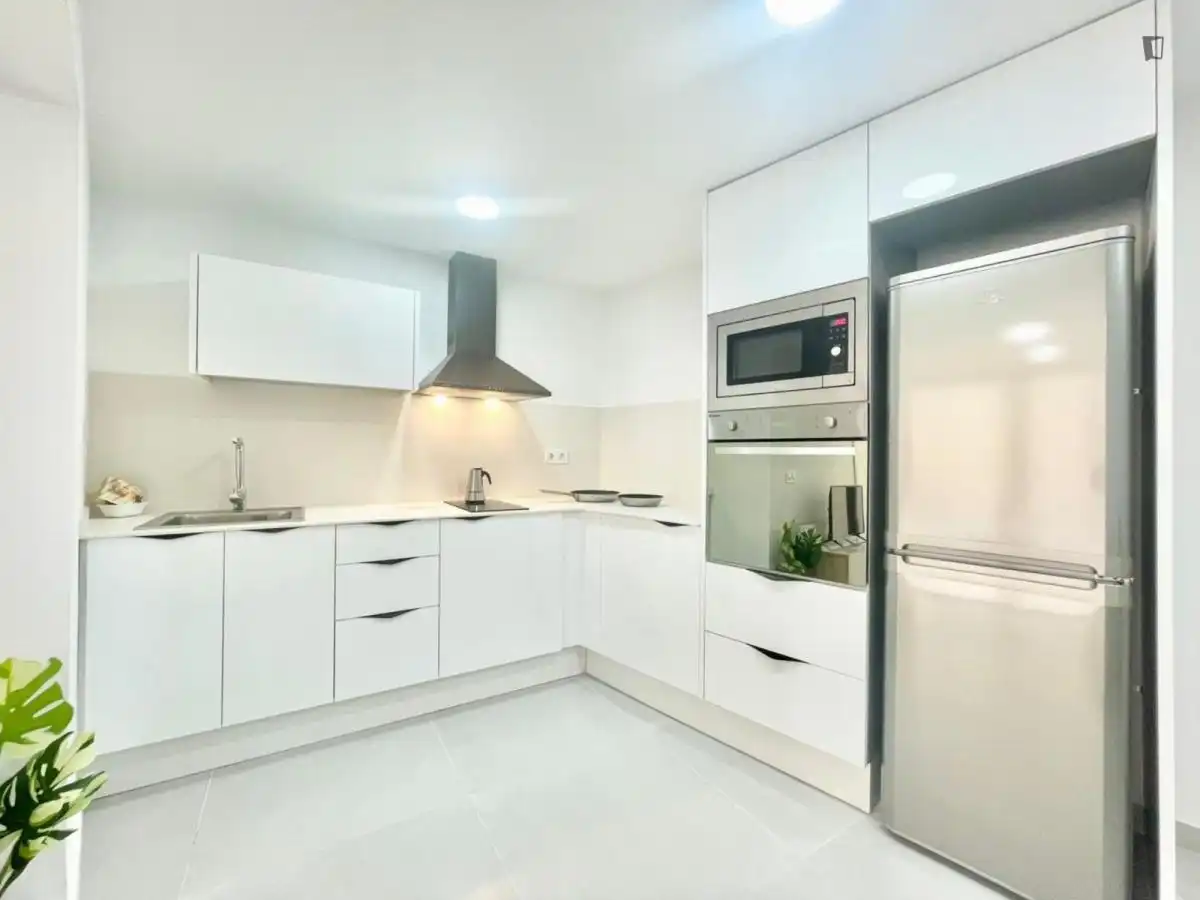 Kitchen of Apartments for rent in Barcelona  with Air Conditioner, Furnished and Oven