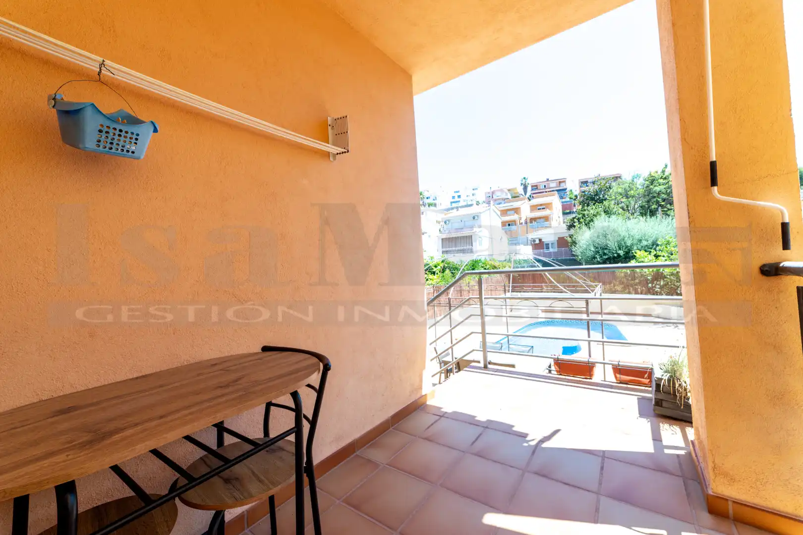 Terraza de Casa adosada en venta en Calafell con Aire acondicionado, Calefacción y Jardín privado