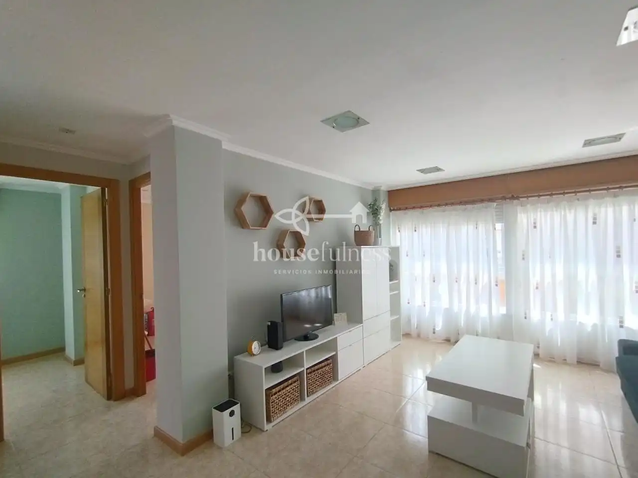 Wohnzimmer von Wohnungen zum Verkauf in Ferrol mit Möbliert