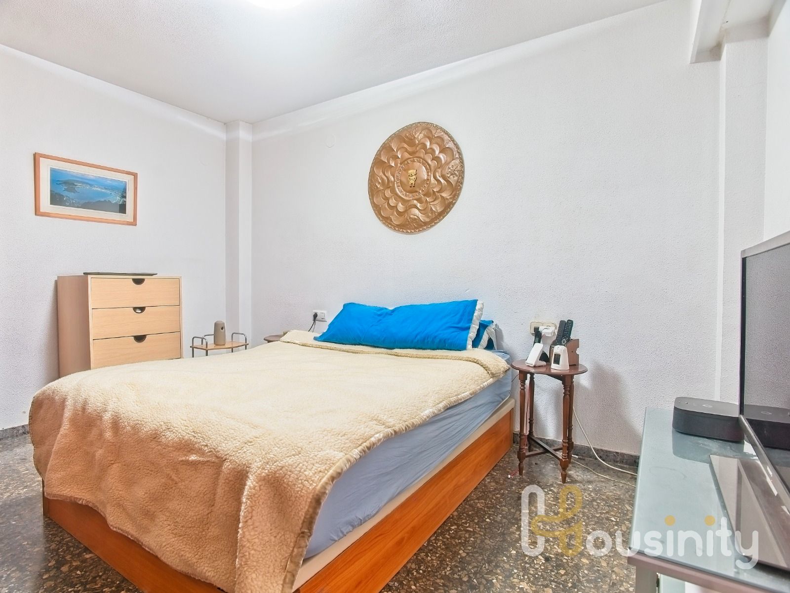 Bedroom of Flat to share in  Valencia Capital  with Furnished