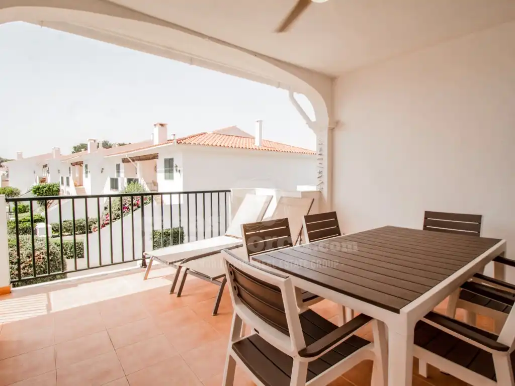 Terraza de Apartamento en venta en Es Mercadal con Terraza, Piscina y Piscina comunitaria