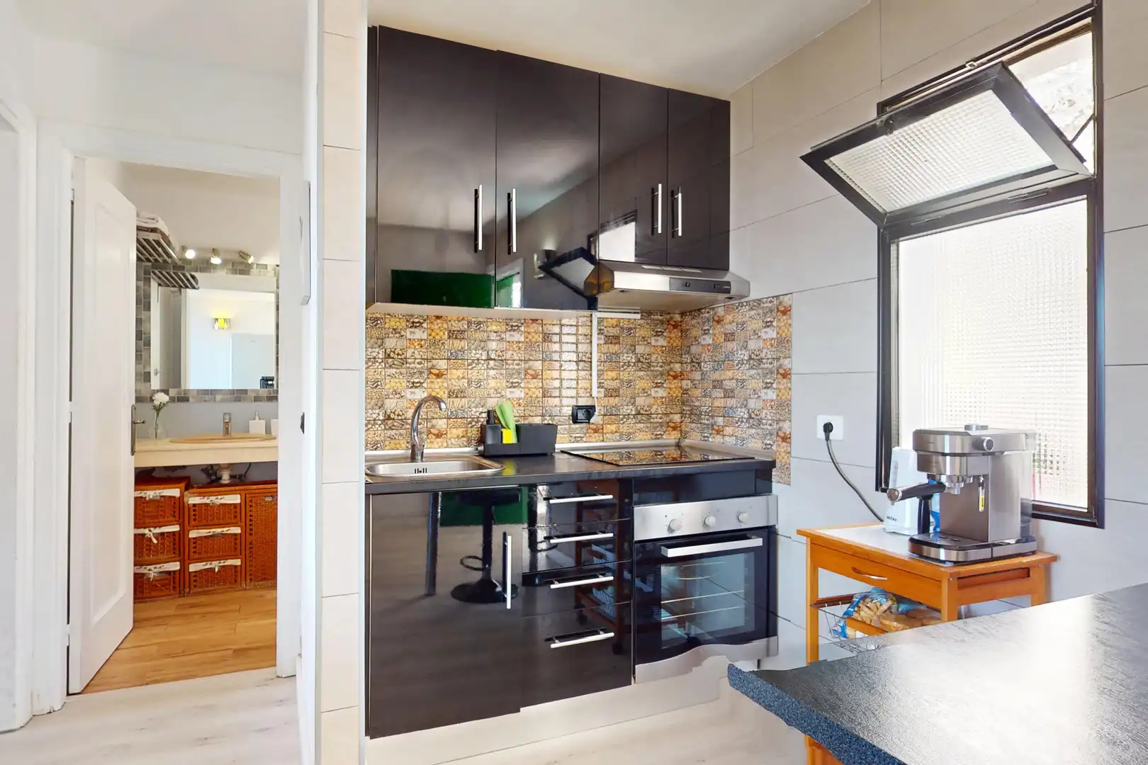 Kitchen of Flat for sale in Mogán  with Air Conditioner, Heating and Terrace