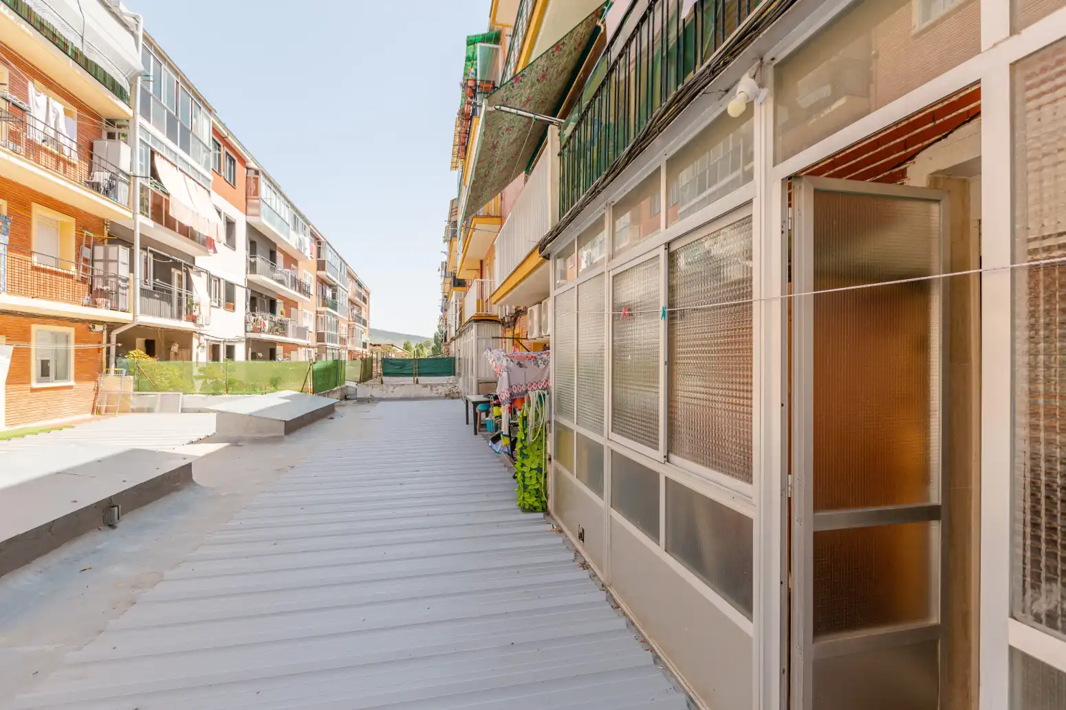 Vista exterior de Piso en venta en  Pamplona / Iruña con Calefacción y Terraza
