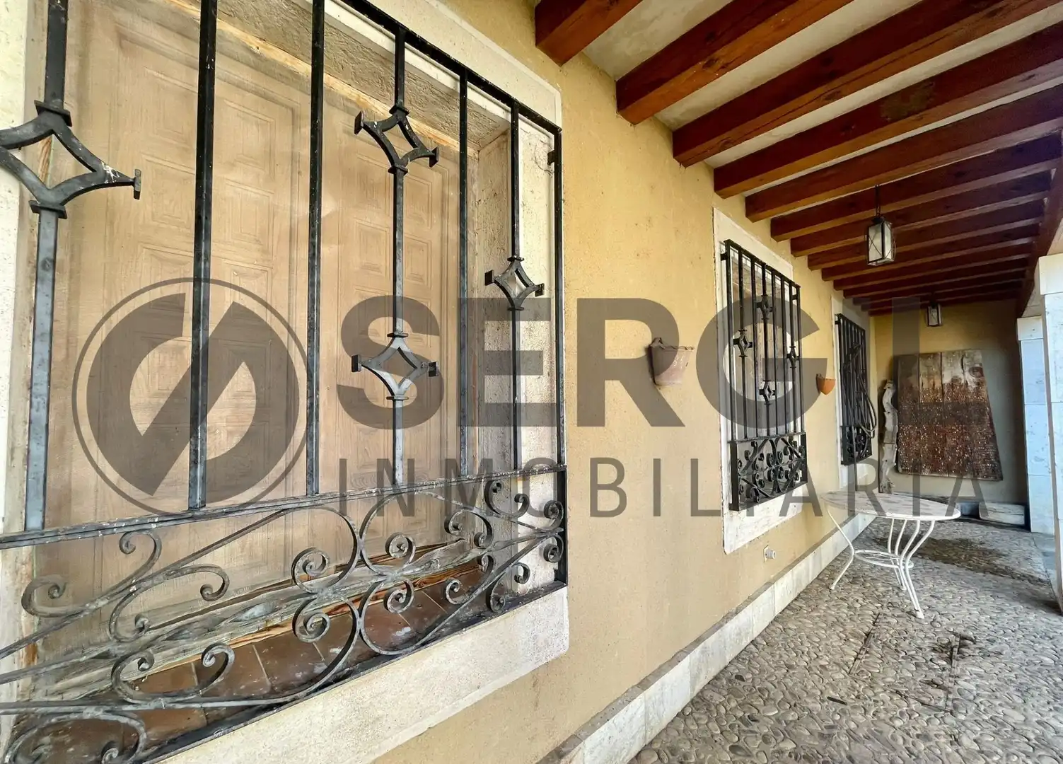 Exterior view of Houses for sale in Brieva  with Heating, Private garden and Storage room