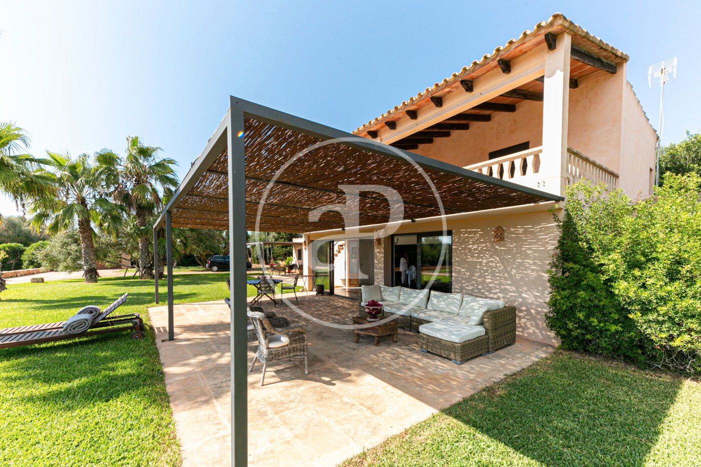 Jardí de Casa o xalet en venda en Ses Salines amb Jardí privat, Terrassa i Piscina