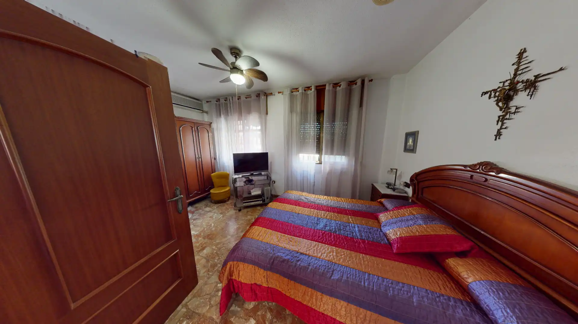 Dormitori de Casa o xalet en venda en Almería amb Aire condicionat, Terrassa i Traster