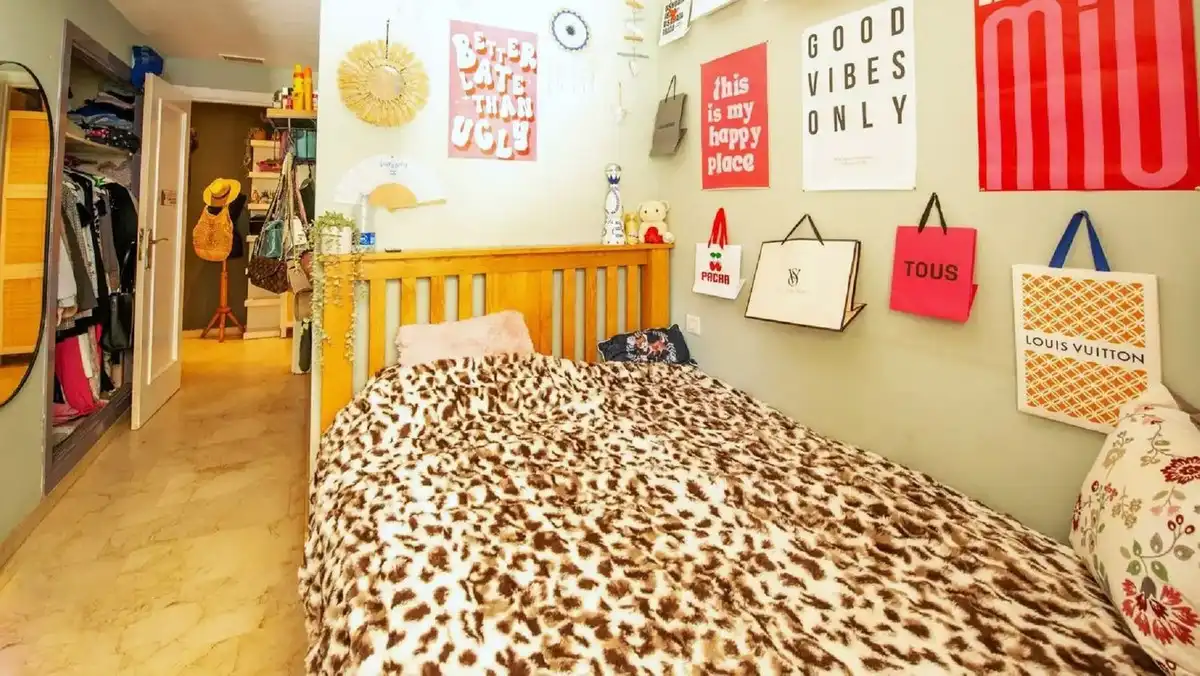 Bedroom of Flat for sale in San Pedro  with Air Conditioner, Private garden and Storage room
