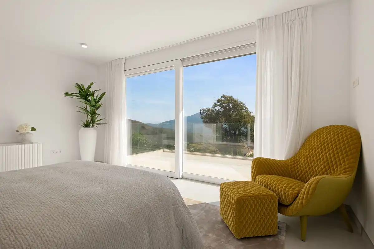 Bedroom of Detached homes for sale in Ojén  with Air Conditioner and Terrace