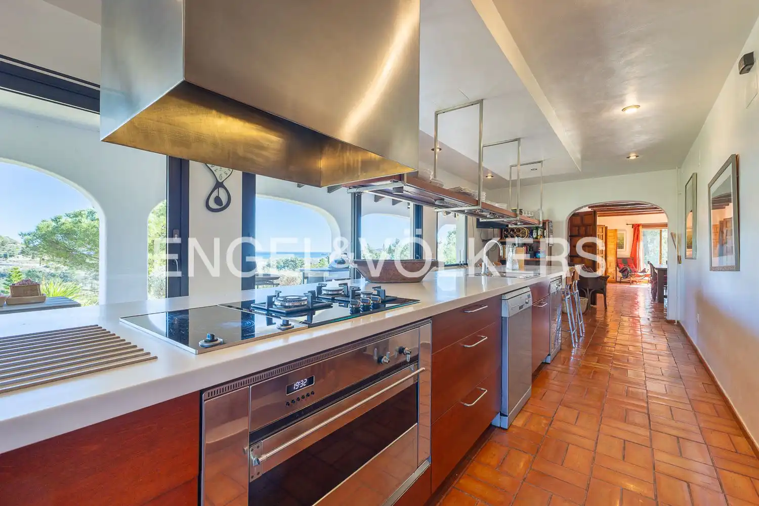 Kitchen of Houses for sale in Jávea / Xàbia  with Air Conditioner, Heating and Private garden