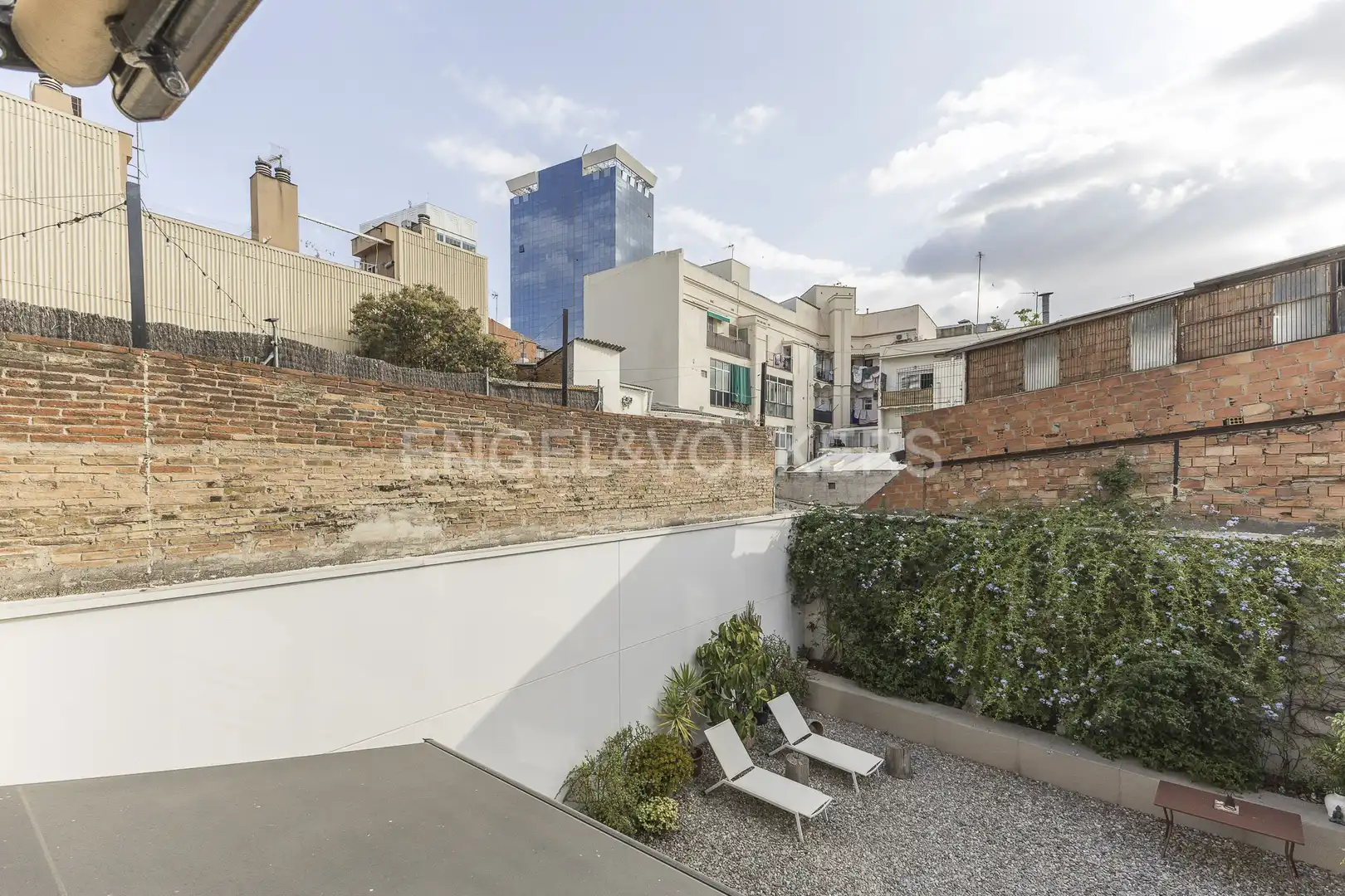 Terrace of Flat for rent in Barcelona  with Air Conditioner, Heating and Parquet flooring