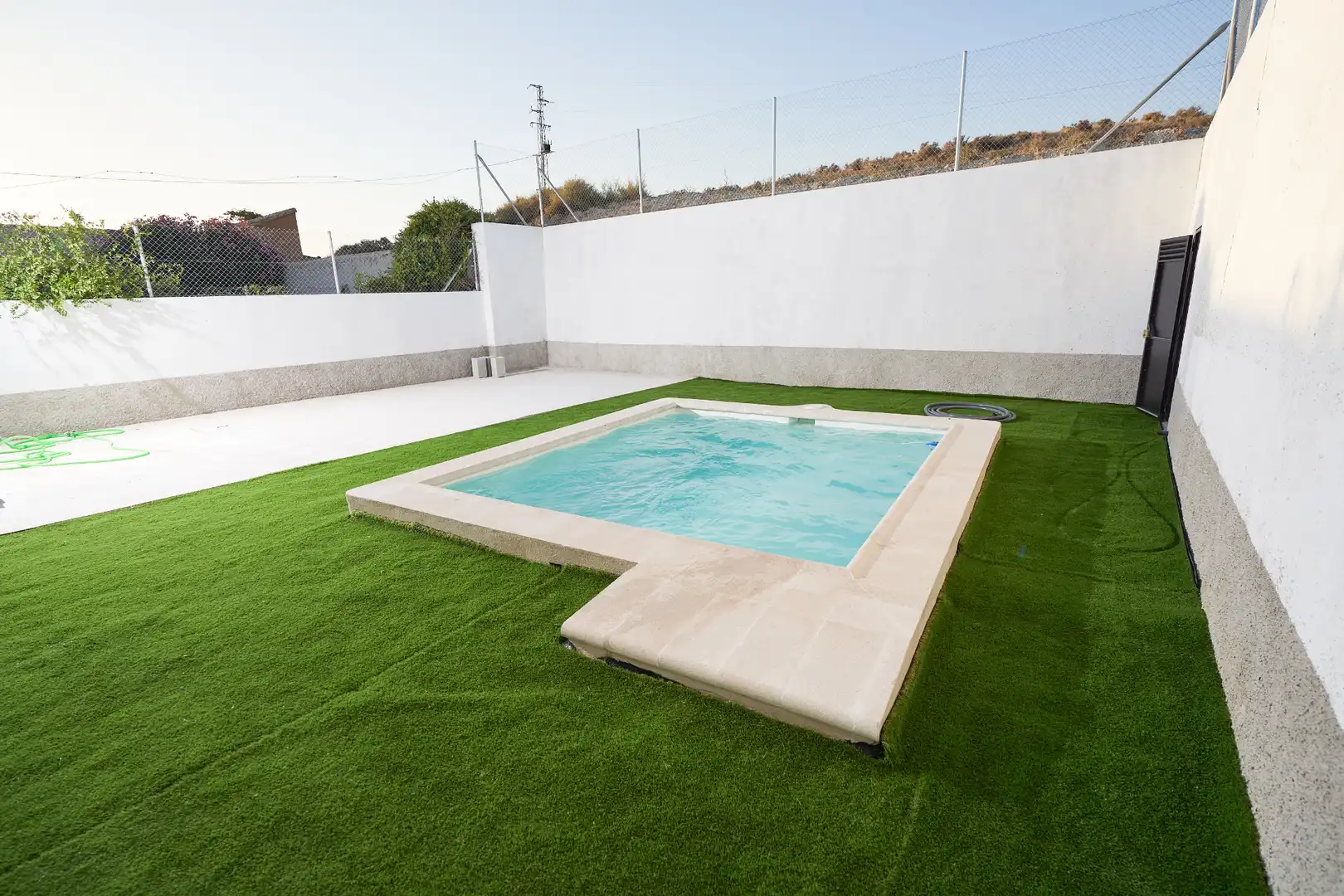 Piscina de Casa o chalet en venta en Benamaurel con Jardín privado, Terraza y Piscina