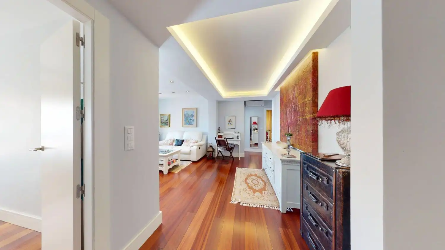 Wohnzimmer von Wohnung zum Verkauf in Alicante / Alacant mit Klimaanlage, Heizung und Balkon