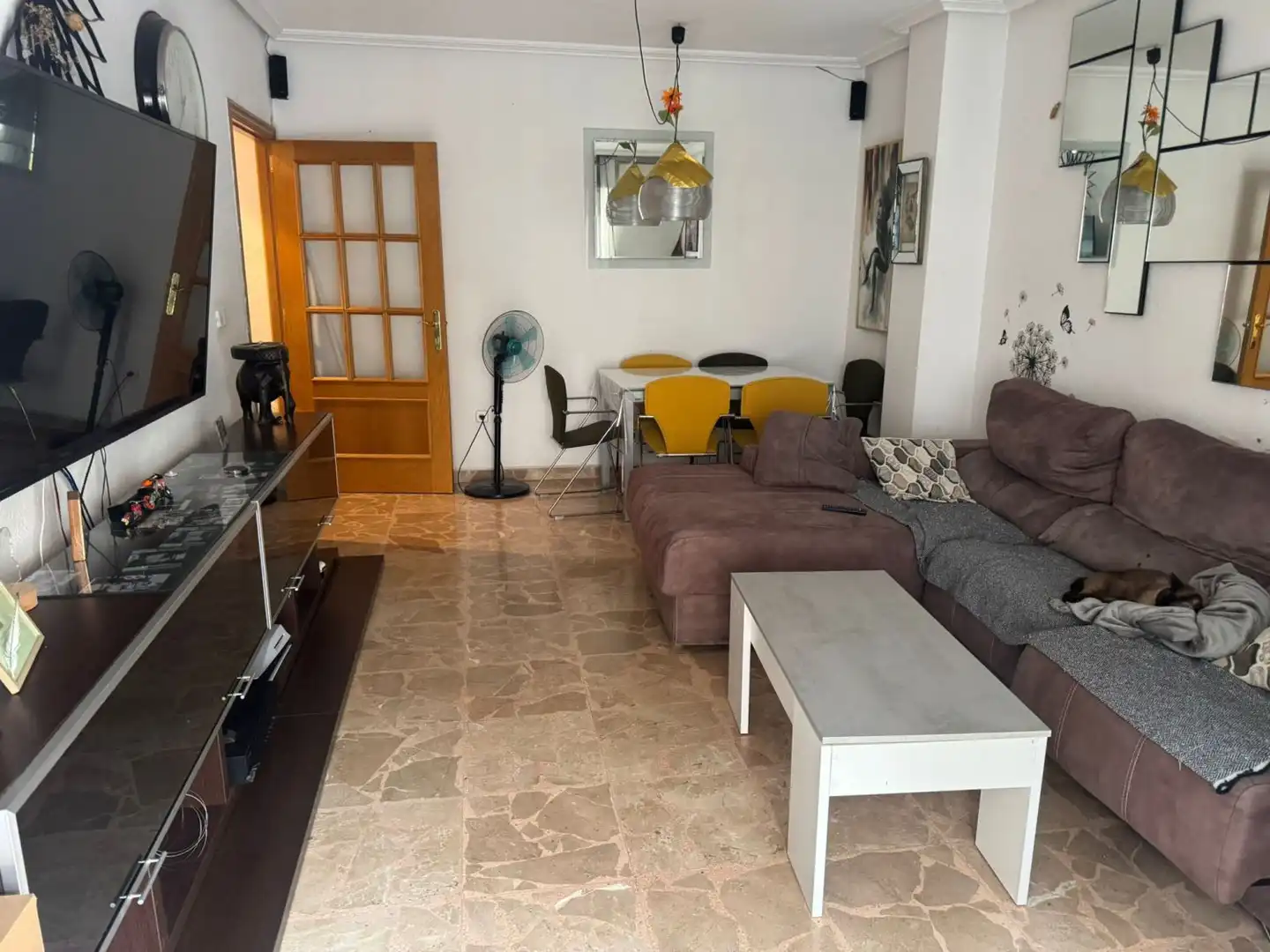 Sala d'estar de Pis en venda en Murcia amb Traster i Balcó