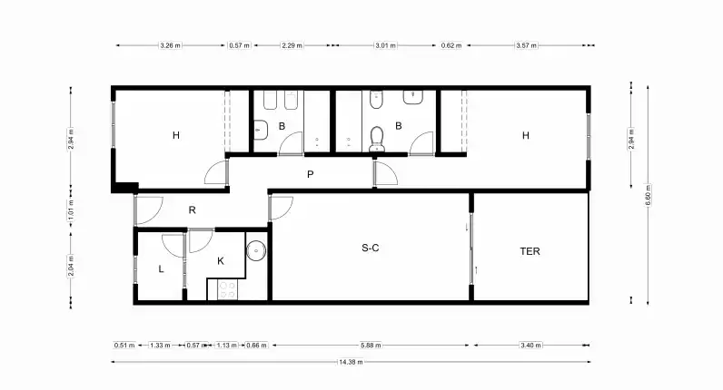 Appartement compact avec piscine à vendre à C/ Geranio-Miraflores, imagen 36
