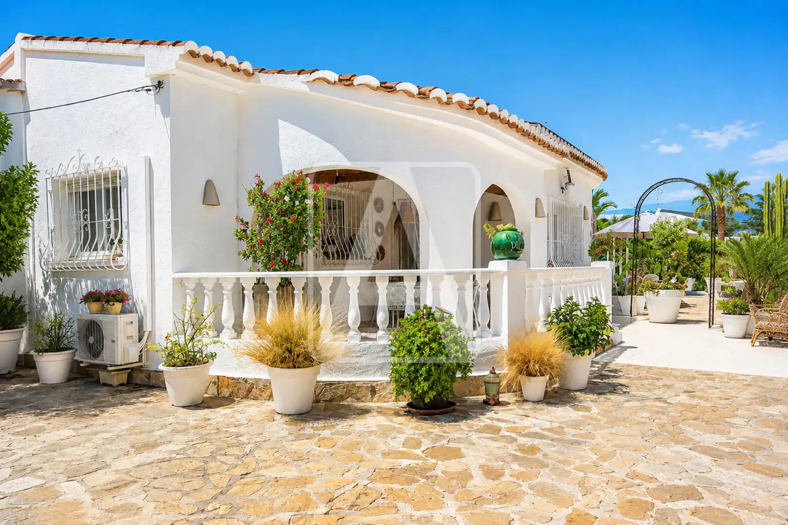 Exterior view of Houses for sale in Benissa  with Air Conditioner, Heating and Private garden