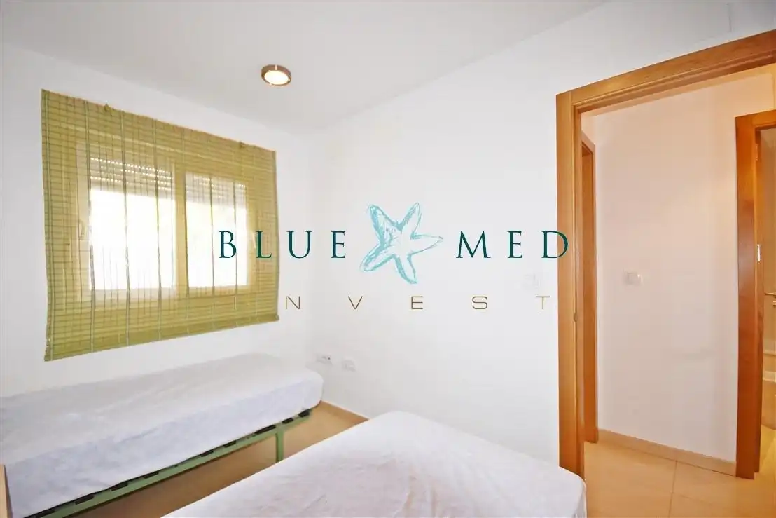 Bedroom of Flat for sale in Alhama de Murcia  with Air Conditioner, Heating and Private garden