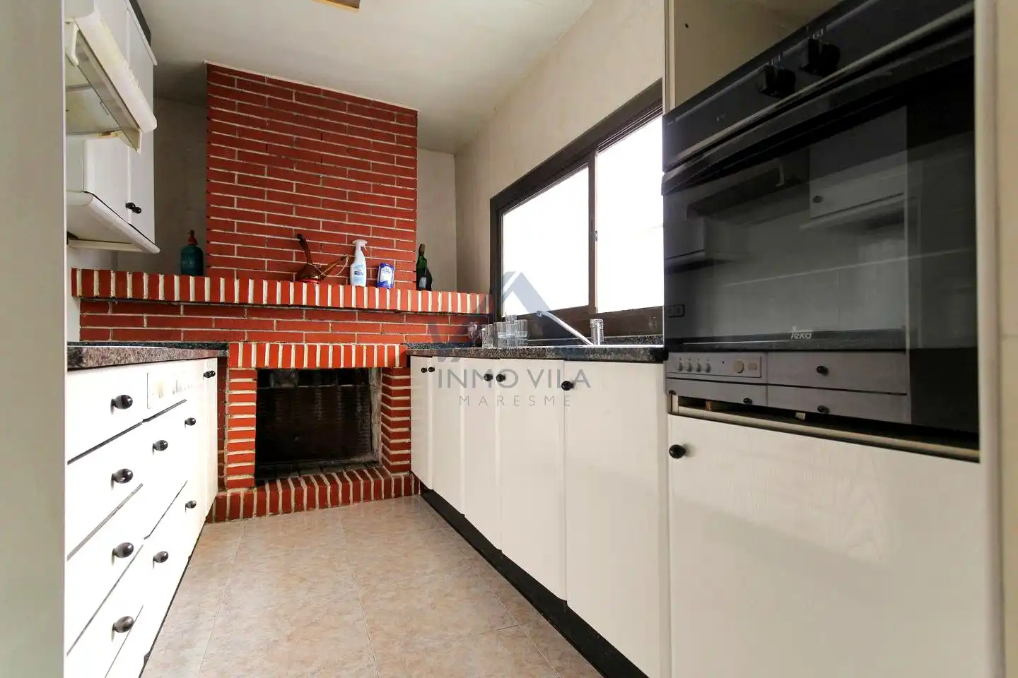 Cocina de Planta baja en venta en Mataró con Terraza