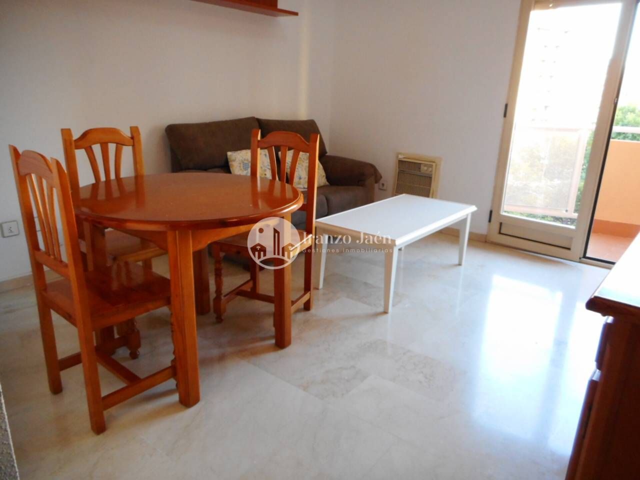 Bedroom of Apartment to rent in  Jaén Capital  with Furnished and Balcony