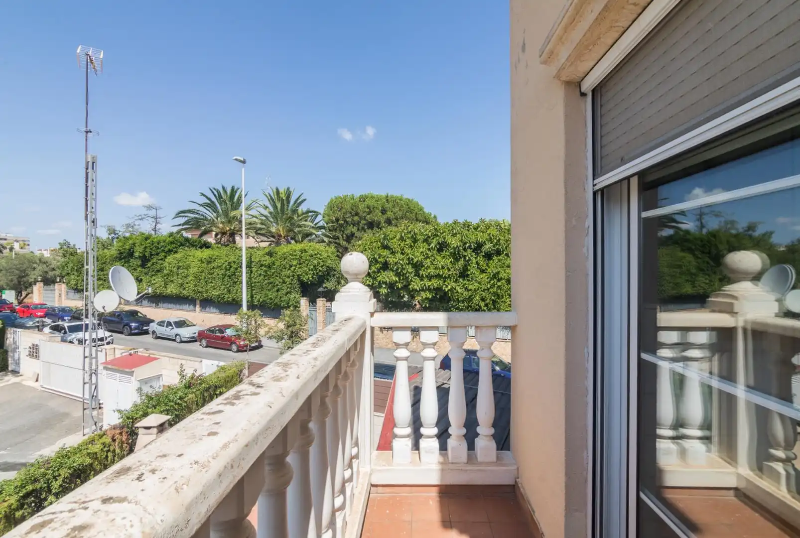 Balcony of Detached homes for sale in Elche / Elx  with Air Conditioner, Heating and Private garden